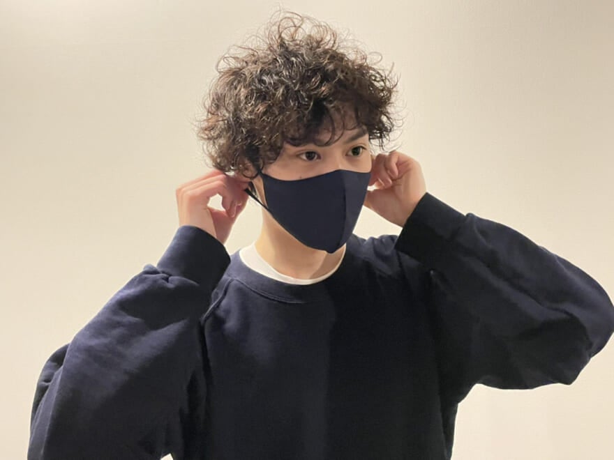 ユニクロ】エアリズムマスクの新作「エアリズム 3Dマスク」のつけ心地