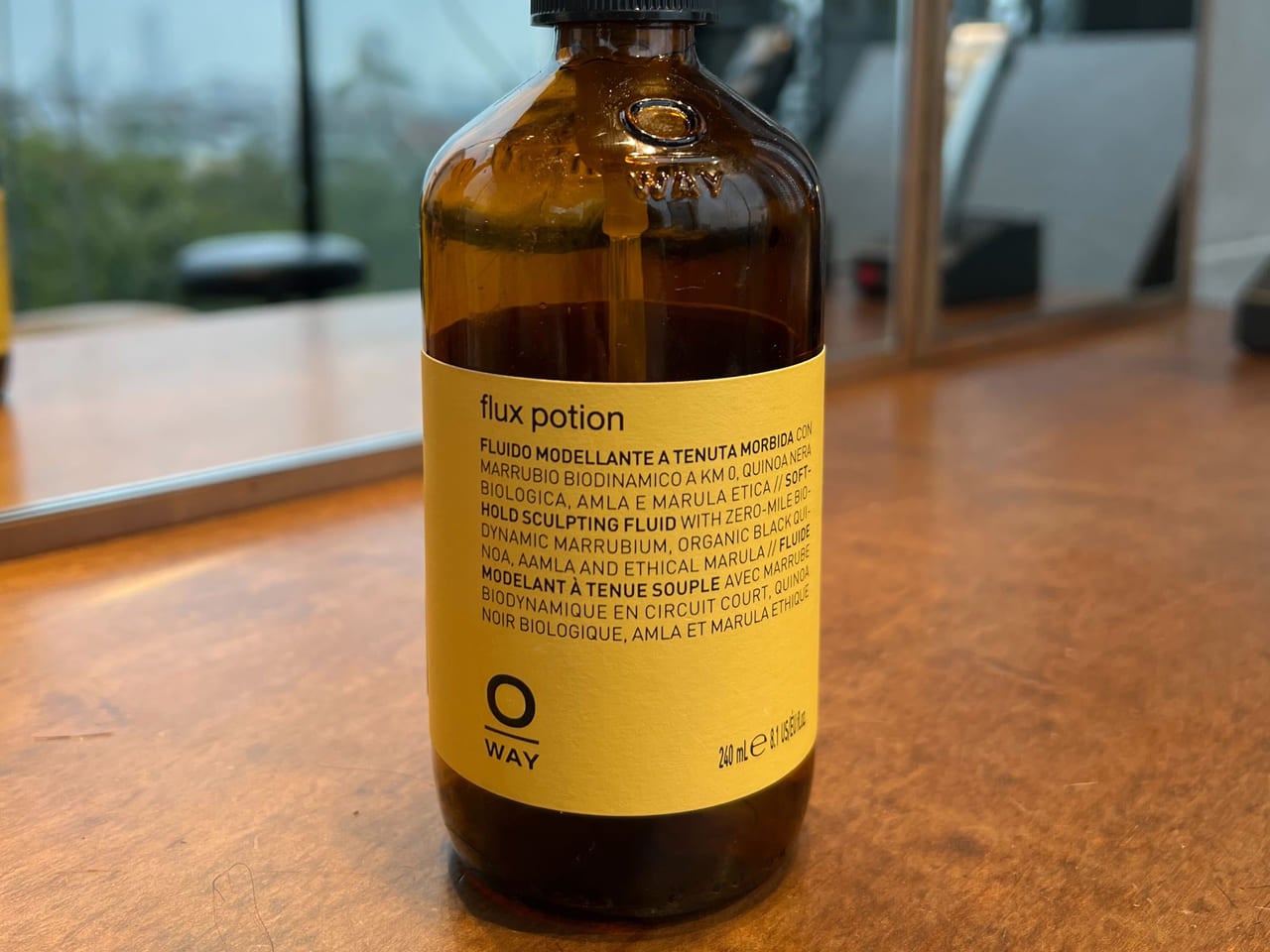 パーマヘアにおすすめ！O-WAYのフラックス・ポーションは、オイル