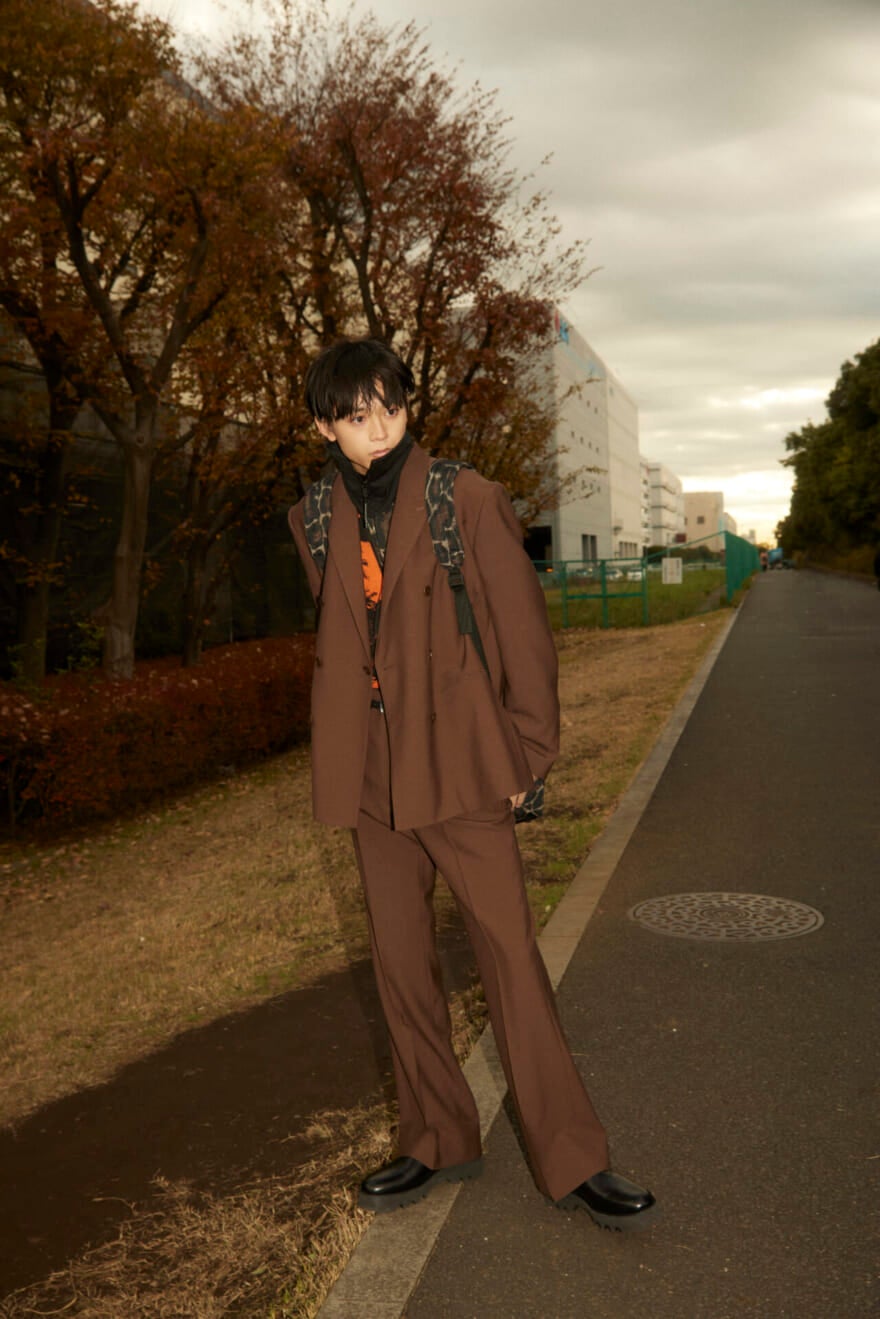 ラッド ミュージシャンのセットアップ×水沢林太郎】音楽を感じられる服