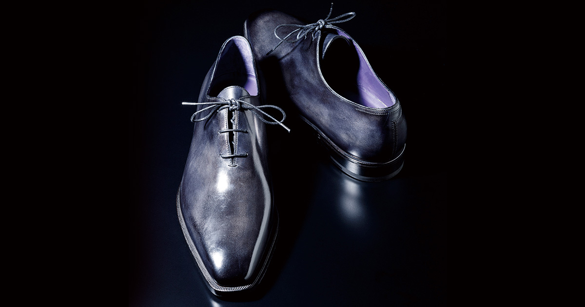 美しきホールカットの紳士靴「ベルルッティ アレッサンドロ