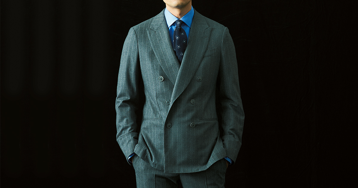 この冬、'80sな「ジョルジオ アルマーニ」のスーツがカッコいい