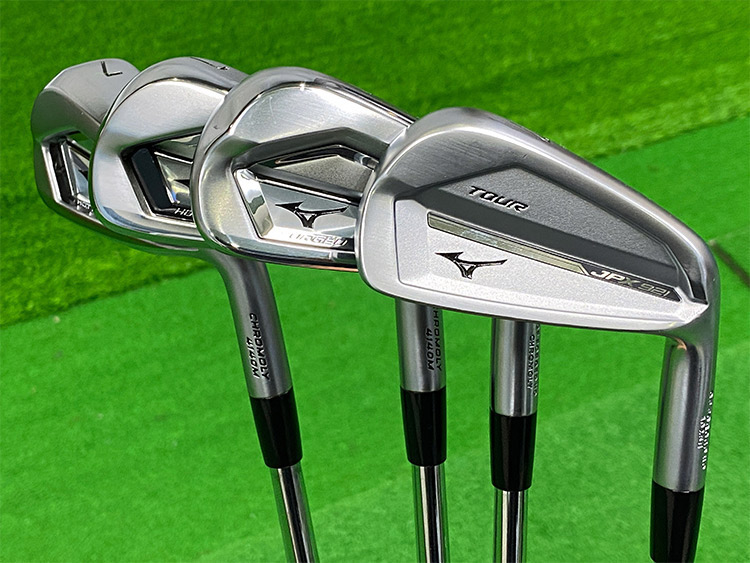 メジャー優勝に貢献した最新アイアン」ミズノの新作4モデルを比較試打
