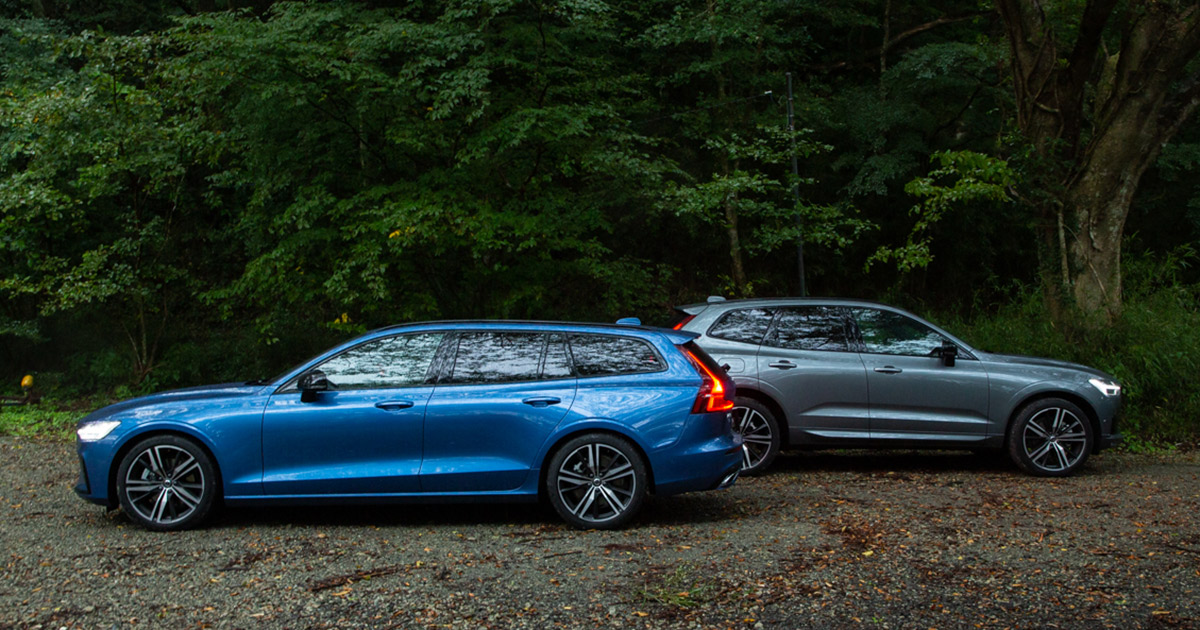 注目すべきは「R-デザイン」。ボルボV60 B5とXC60、2021年モデルを試す