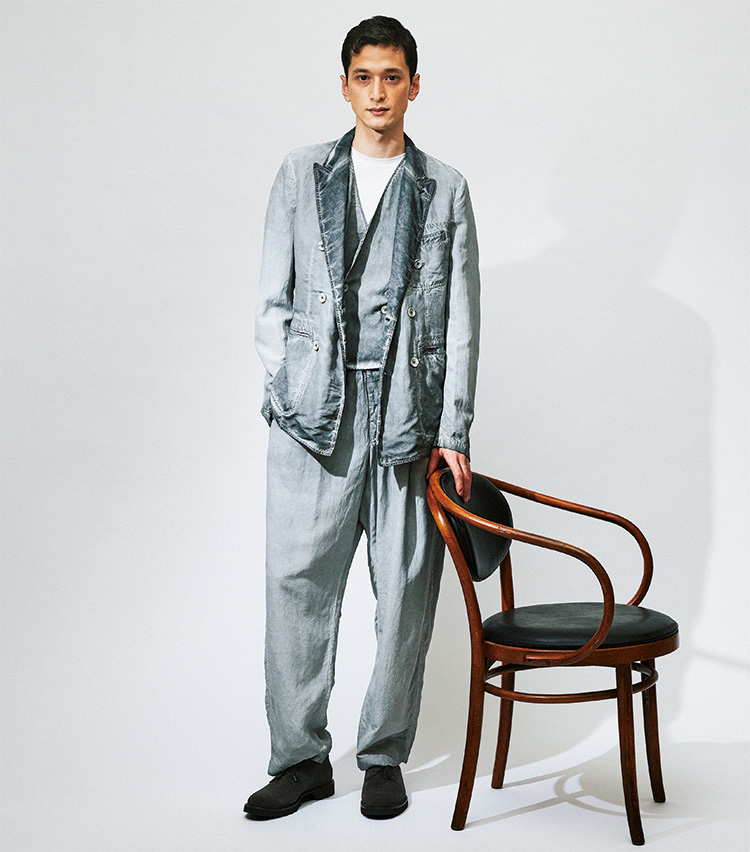 ジョルジオ アルマーニが思い描くセットアップの最先端とは？ | MEN'S