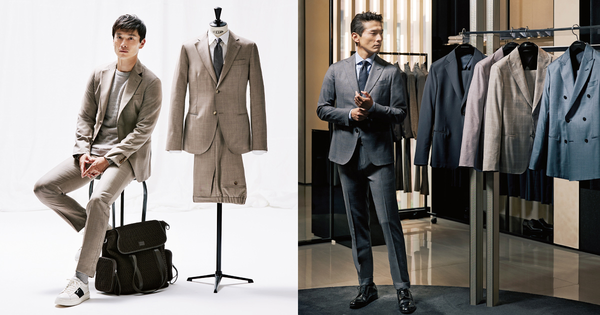 エンポリオ アルマーニのMTOスーツ「City Line」の着回し力を検証