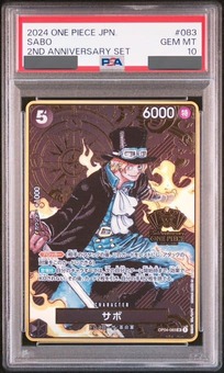 PSA10鑑定済】サボ【プロモ】《黒》【2nd ANNIVERSARY SET】 2nd