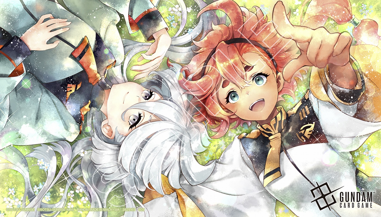 GCG ガンダムカードゲーム スレッタ＆ミオリネ プロモ&プレイマット