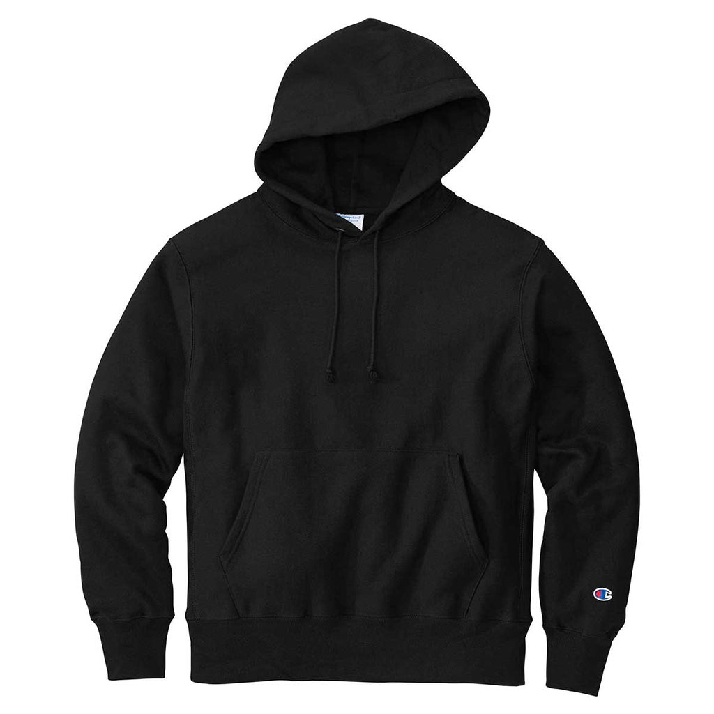 Champion Men's Ash Reverse Weave Hooded Sweatshirt