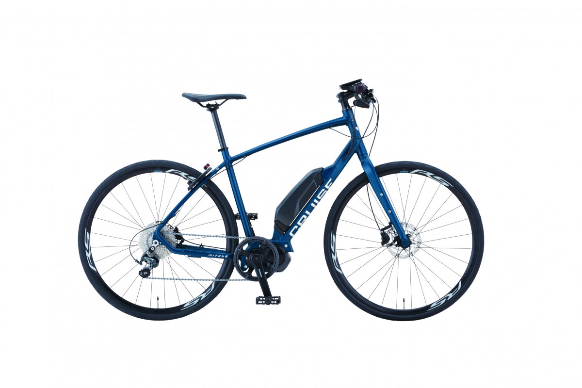 インチューブバッテリー採用のクロスバイクE-BIKE！MIYATA CRUISE i