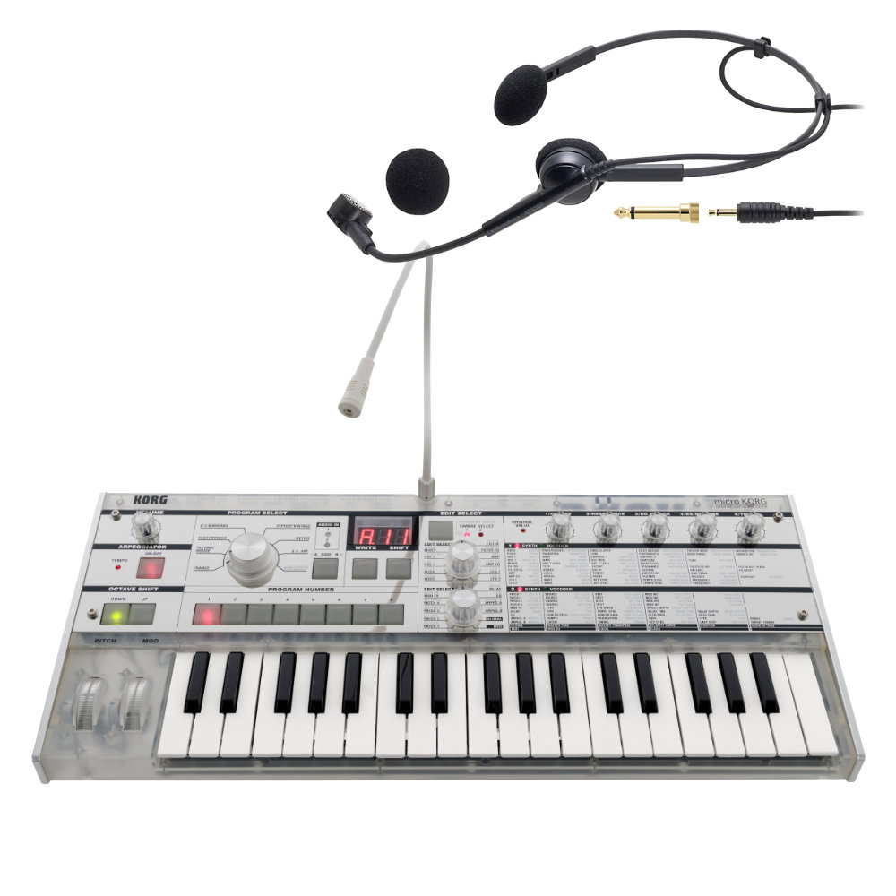KORG アナログシンセサイザー microKORG CR(ヘッドセットマイク付き)