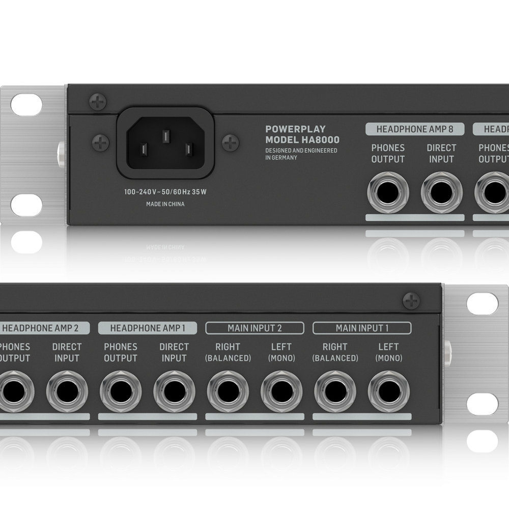 BEHRINGER】HA8000 V2 POWERPLAY【福山楽器センター】