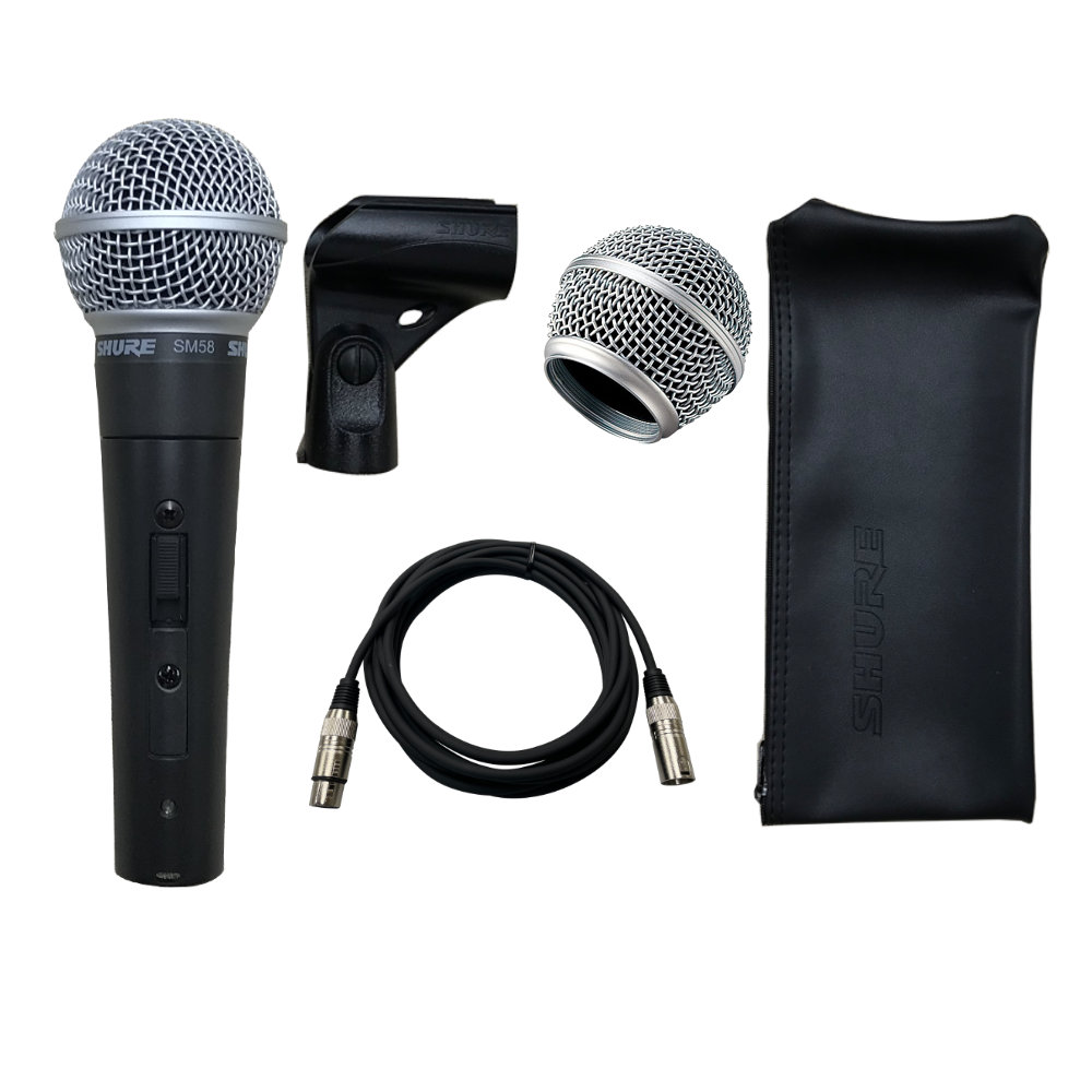 SHURE ダイナミックマイク SM58SE(マイクケーブル/グリルボールセット