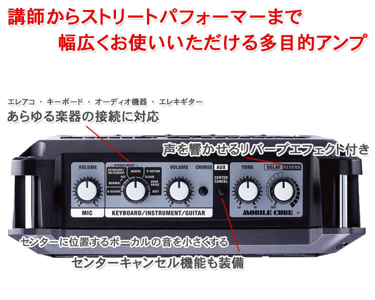Roland コンパクトモニタースピーカー MOBILE CUBE (ACアダプター