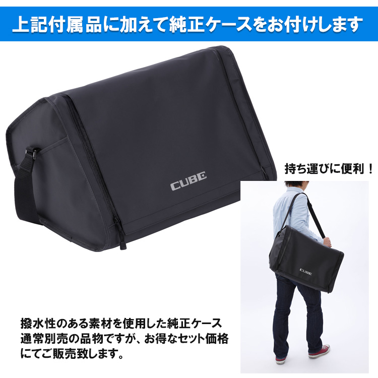 出力50W Roland CUBE STREET EX + ワイヤレスマイク2本＋スピーカー