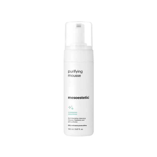 purifying mousse facial foam cleanser| mesoestetic®
