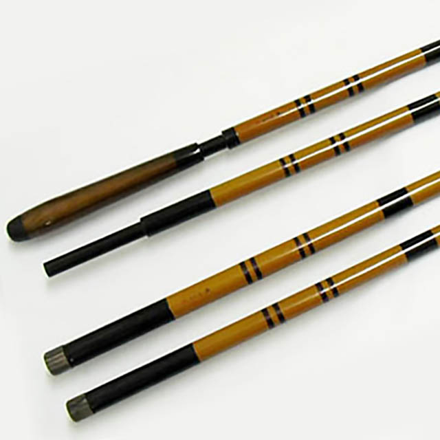 野*猫様 竹竿 ヘラブナ竿 竿掛け 津軽塗 へらぶな専門店 松岡釣具