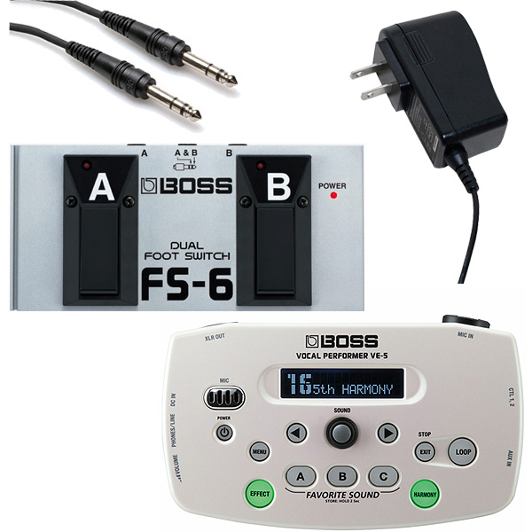 Boss(ボス) ／ Vocal Performer VE-5-WH 【ボーカル向けエフェクター