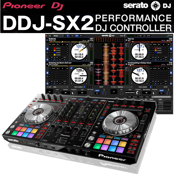 Pioneer 人気PCDJコントローラーDDJ-SX2,DDJ-RX徹底比較！！ | DJ機材