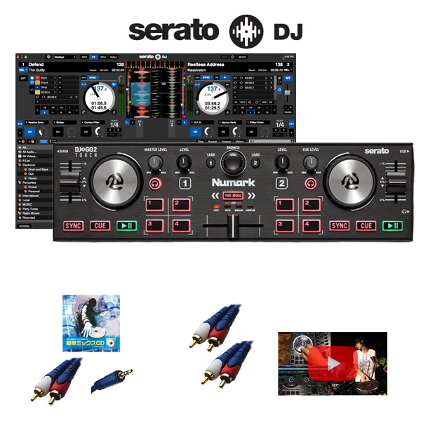 Numark】DJ2GO2 Touch スクラッチ対応で登場！djay正式対応で最強
