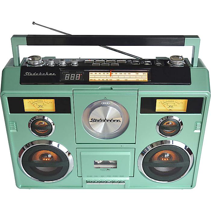 Studebaker ／ ポータブルステレオ ラジカセ Bluetooth／CD／AM-FM