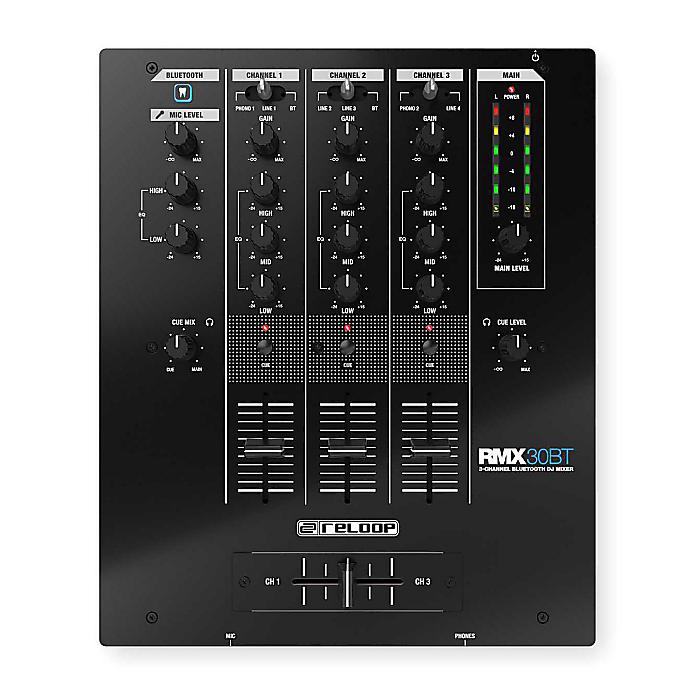 ReloopよりBluetooth対応DJミキサー「RMX-10 BT」「RMX-30 BT」登場