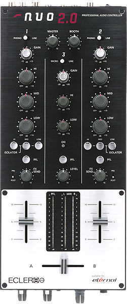 ECLER(エクラー) ／ NUO2.0 - DJミキサー【海外正規品・直輸入】 の