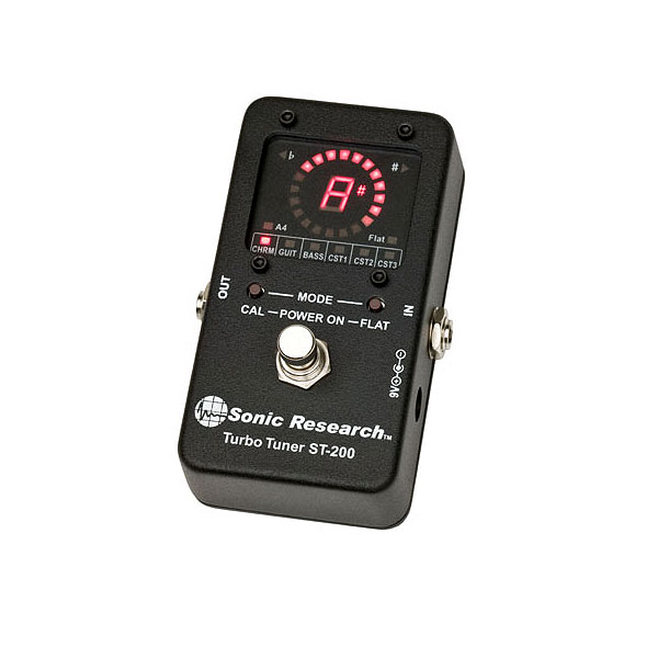 SONIC RESEARCH(ソニックリサーチ) ／ ST-200 Stomp Box Strobe Tuner