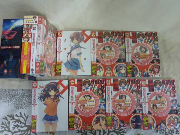 アニメ涼宮ハルヒの憂鬱シリーズ DVDセット』を買い取り致しました