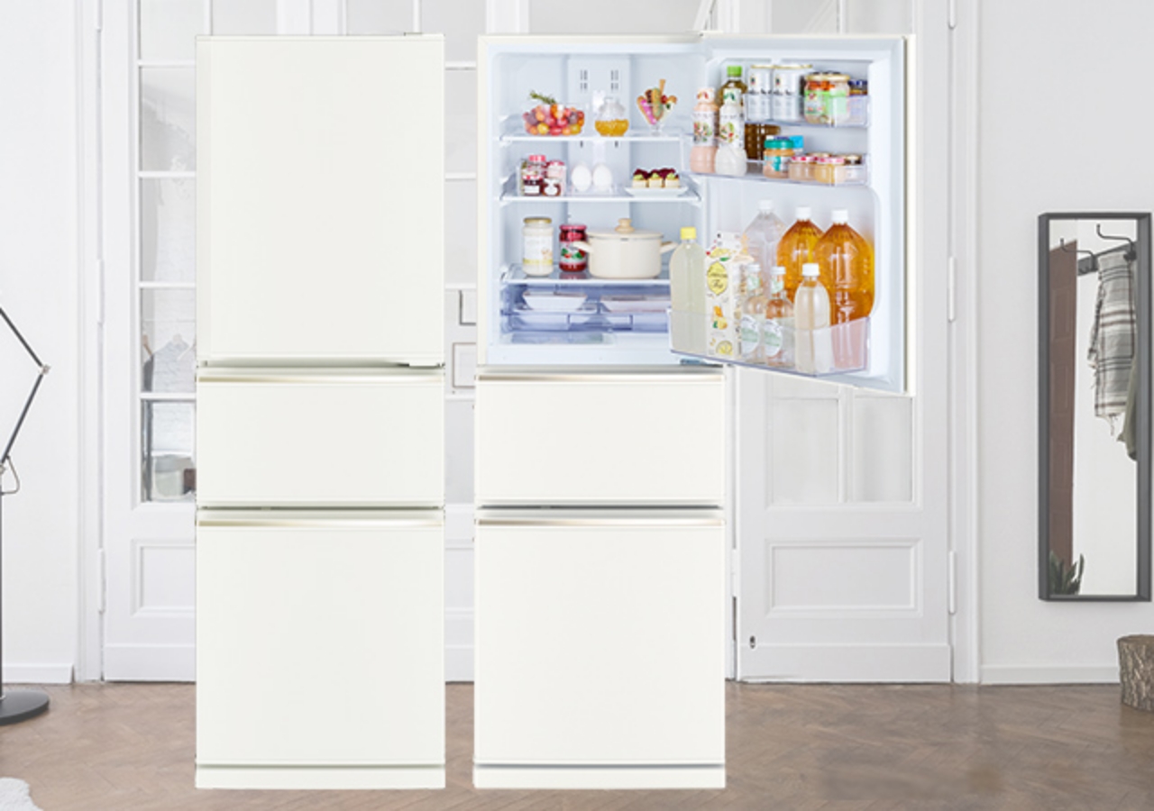 三菱電機 冷蔵庫：CXシリーズ MR-CX27M デザイン