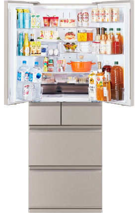 三菱電機 冷蔵庫：中だけひろびろ大容量シリーズ WZシリーズ