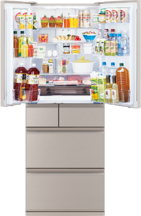 三菱電機 冷蔵庫：中だけひろびろ大容量シリーズ WZシリーズ