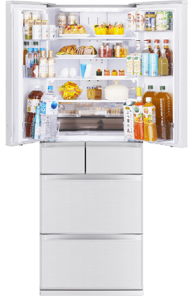 三菱電機 冷蔵庫：中だけひろびろ大容量シリーズ JMシリーズ MR-JM54N