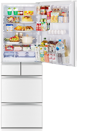 三菱電機 冷蔵庫：置けるスマート大容量シリーズ MBシリーズ MR-MB45H