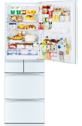 三菱電機 冷蔵庫：置けるスマート大容量シリーズ MDシリーズ MR-MD45K