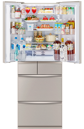 三菱電機 冷蔵庫：置けるスマート大容量シリーズ MXシリーズ