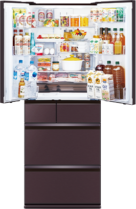 三菱電機 冷蔵庫：中だけひろびろ大容量シリーズ MZシリーズ