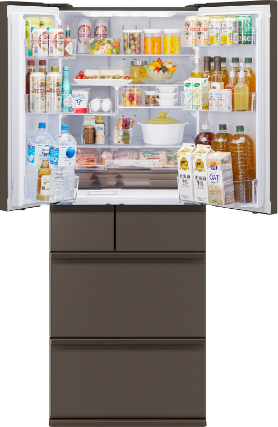 三菱電機 冷蔵庫：中だけひろびろ大容量シリーズ MZシリーズ