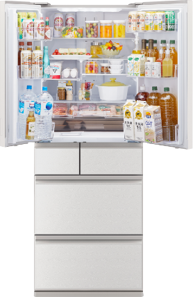 三菱電機 冷蔵庫：中だけひろびろ大容量シリーズ MZシリーズ