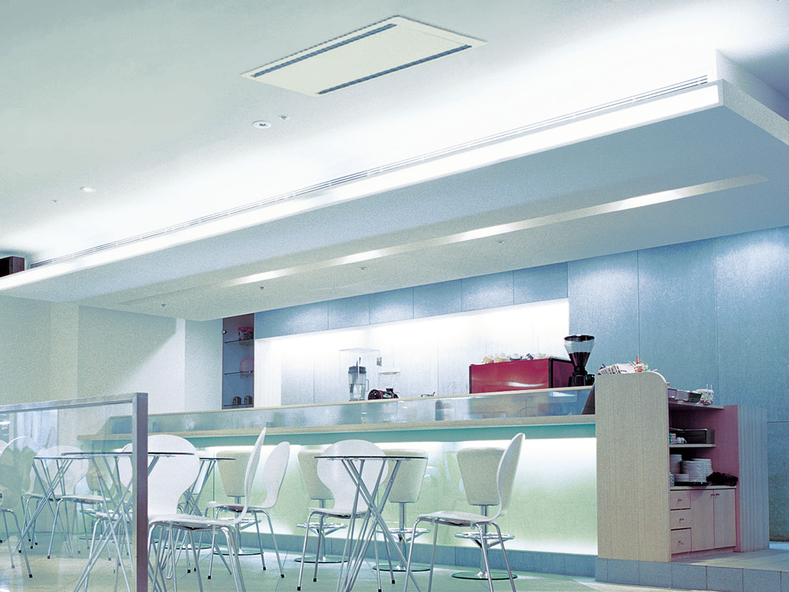 天井ビルトイン形｜室内ユニット｜店舗・事務所用パッケージエアコン