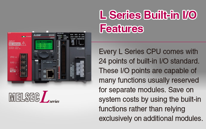 Lineup CPU | Controllers MELSEC-L Series | Products | MITSUBISHI