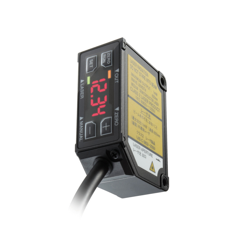 コンパクトレーザ変位センサ OPTEX FA CD22シリーズ アナログ出力