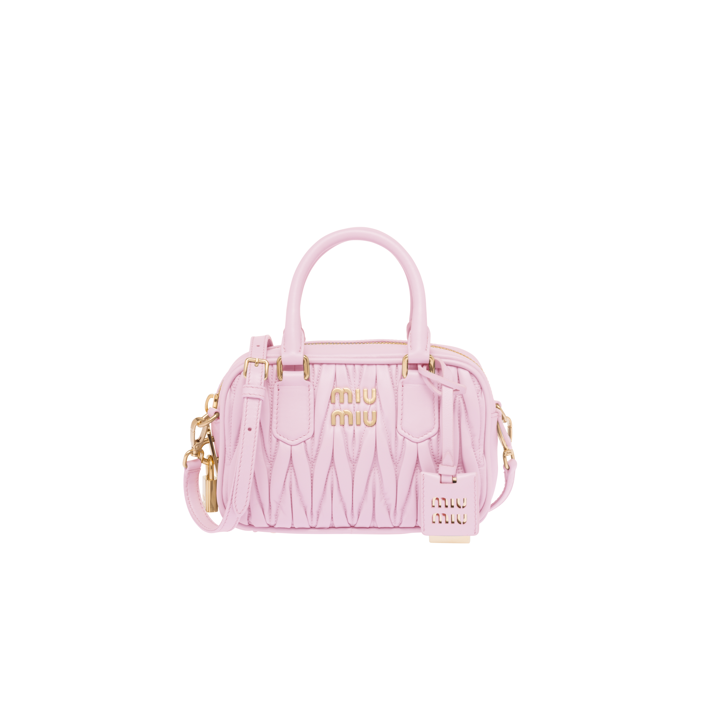 MIUMIU miumiu バッグ ピンク ハンドバッグ ショルダーバッグ ピンク