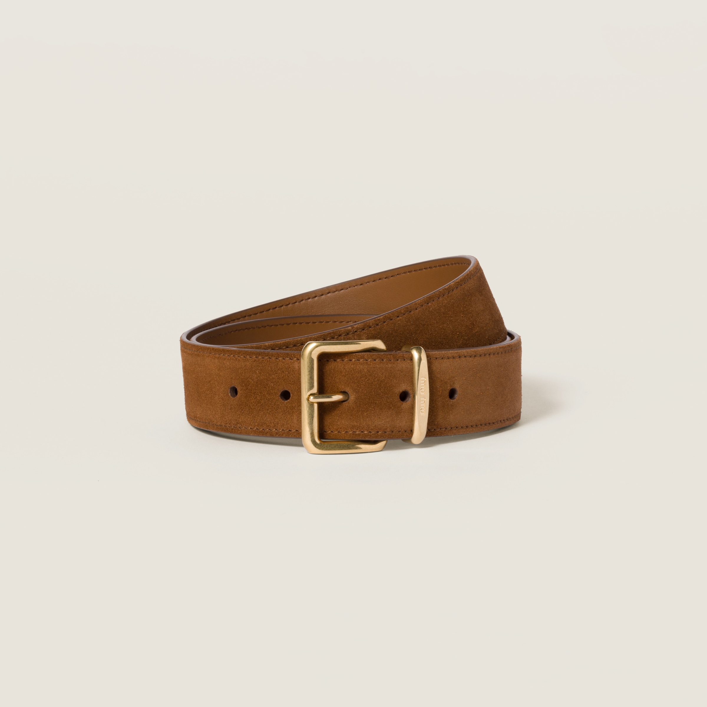 Oak Suede Belt | Miu Miu