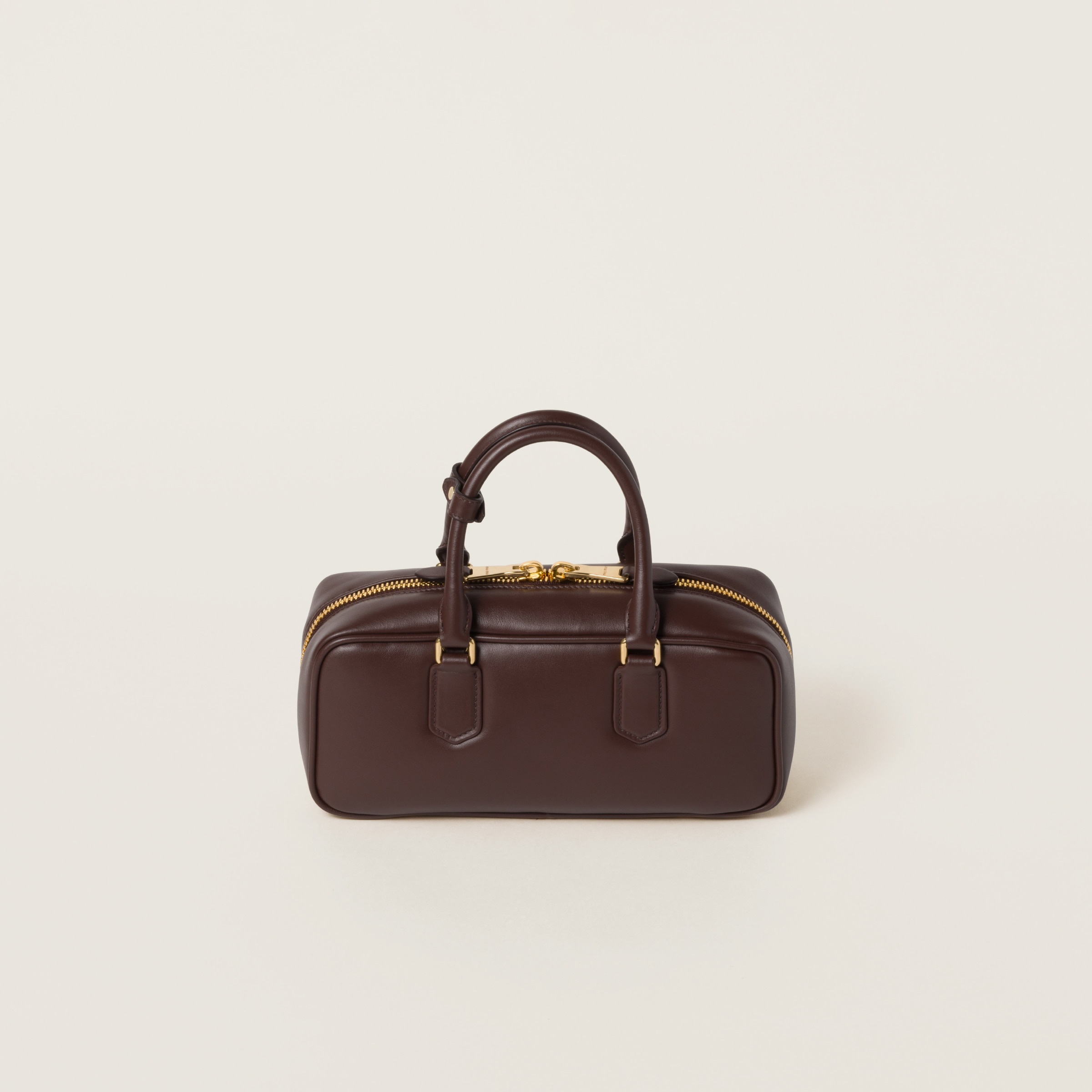 Briarwood Arcadie Leather Bag | Miu Miu