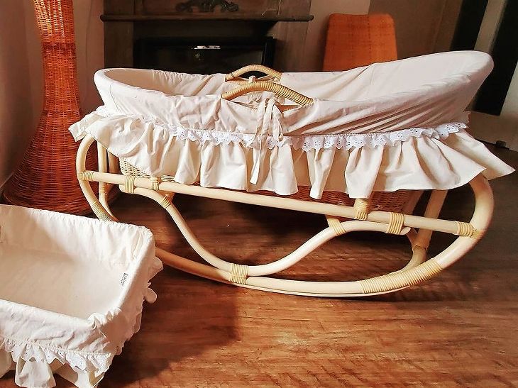 ゆりかご・子ども用家具｜籐ゆりかご・ラタンベビーベッド etc.｜籐
