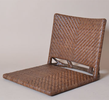 籐座椅子｜ZA-01｜ラタンチェア・座椅子・籐椅子｜籐家具職人の店