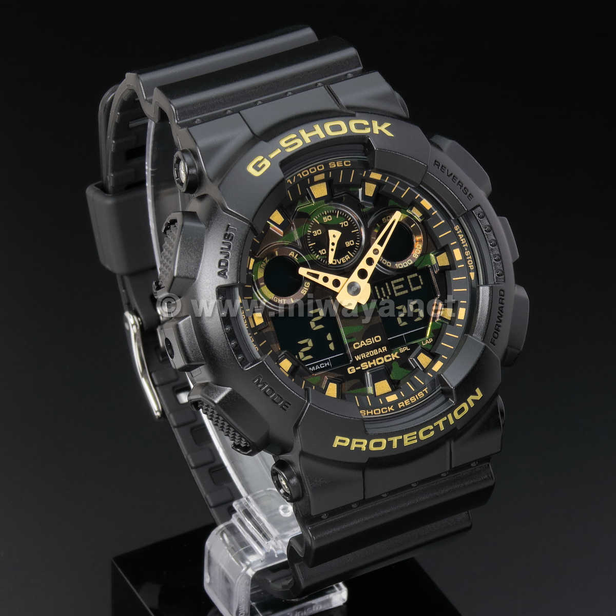 G-SHOCK】GA-100CF-1A9JF：ミワヤ本店オンラインショップ