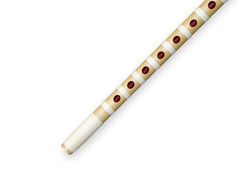 獅子田流 篠笛 彫込 籐総巻 | 宮本卯之助商店