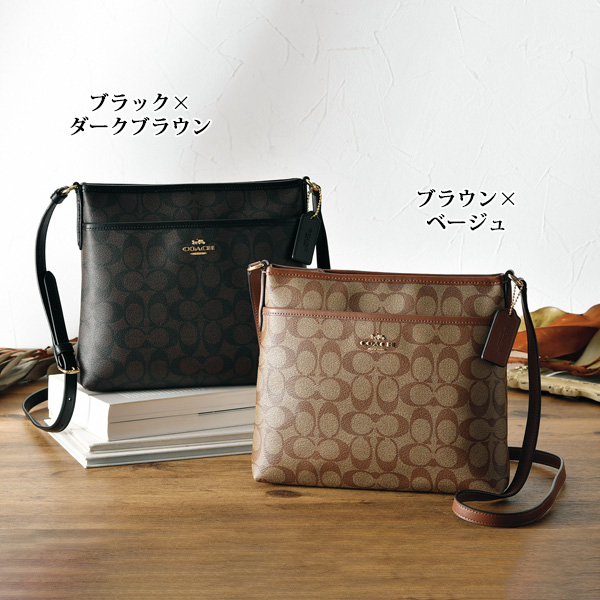 コーチ シグネチャーショルダーバッグ COACH | 京都通販ミセスの
