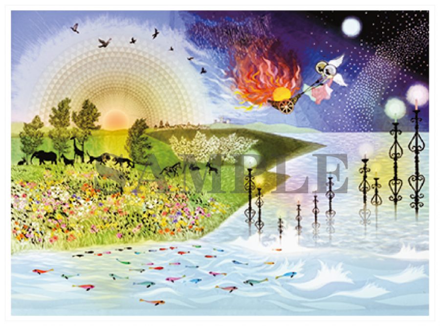 藤城清治美術館作品オンライン販売 in 宮崎ブーゲンビリア空港 Vol.03